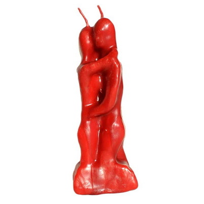 Red Lovers Candle