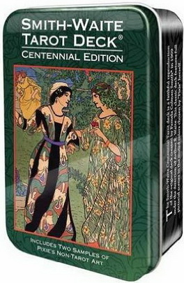 Smith-Waite Centennial Tarot in a Tin (Pocket Size)