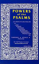 Powers Of The Psalms By Riva, Anna