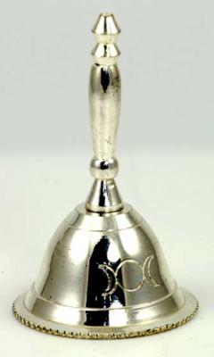Altar Bell with Triple Moon Design