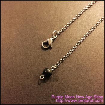 Black Obsidian pendulum chain