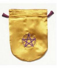 Pentagram in Circle Tarot Bag