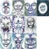 Portals of Presence: Faces Drawn from the Subtle Realms