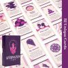 Purple Canyon Daily Affirmation Cards for Stress Relief, Meditation, and Motivation