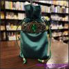 Aqua Green Velvet Tarot Bag