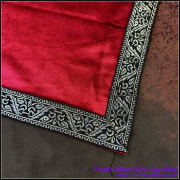 Red Velvet Tarot Cloth