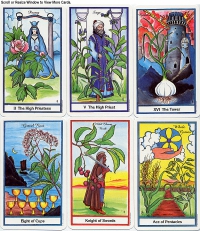 Herbal Tarot Deck/book Set