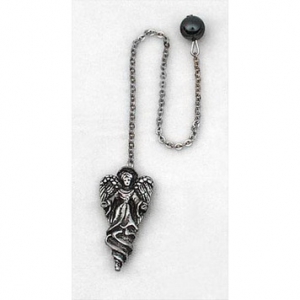Angel With Hematite Bead