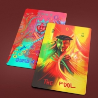 Neon Tarot Deck
