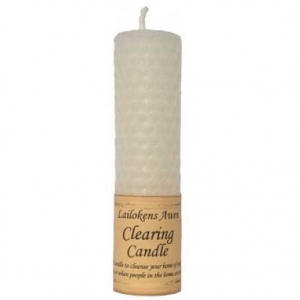 Beeswax Spell Candle - Clearing