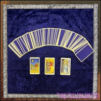 Navy Blue Tarot Cloth