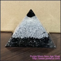 Avalon Magick x Oplusnet Orgone Pyramid -  Black Onyx High Quality Orgonite Pyramid