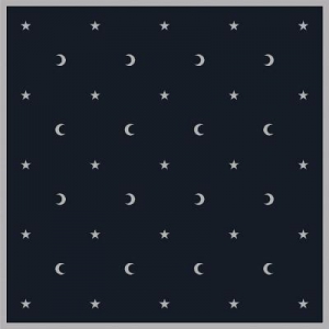 Moon & Stars Tarot Cloth