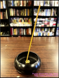 Ebony and Brass Incense Burner