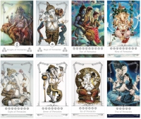 Khanesha Tarot Art: The Augury Of The Changing Point