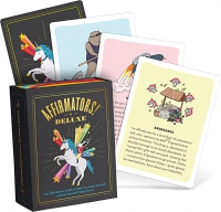 Affirmators! Deluxe Deck: 100 Affirmation Cards Deck - Affirmation Cards To Help You Help Yourself Without The Self-helpy-ness