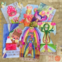 Rainbow Edged Playful Heart Tarot - 2nd Edition OOAK