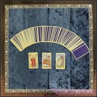 Sky Blue Tarot Cloth