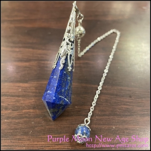 Boho Style Point Pendulum - Lapis