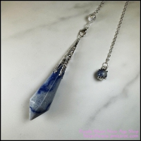 Boho Style Point Pendulum: Blue Aventurine