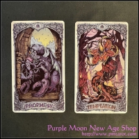 Old Whispers Tarot Gilded Green Edge  Edition