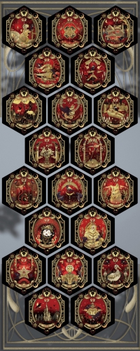 Shadow Night Raven Lenormand