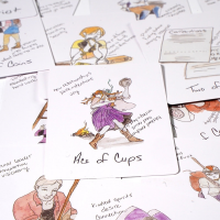 Broke B-Word Tarot Card Training Deck - Pocket Size