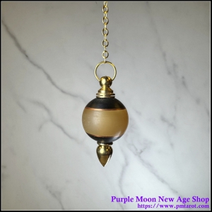 African Sandalwood & Goat Horn Pendulum