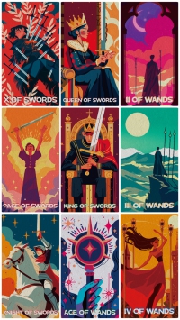 熱島風鈴塔羅牌