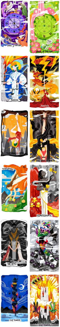 Sleepwalker Tarot II Sunrise Edition