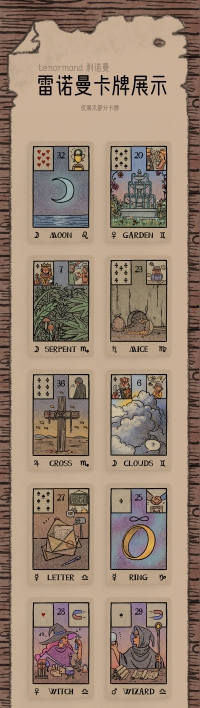 Akashic Eye Lenormand Gift Box Edition