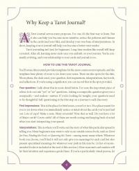 The Weiser Tarot Journal: Guidance And Practice (For Use With Any Tarot Deck―includes 208 Specially Designed Journal Pages And 1,920 Full-Color Tarot ... Your Readings)