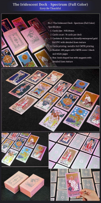 The Neo Rider Tarot Collection - The Iridescent Spectrum (Full Color) Deck