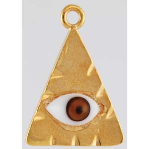 Amulet: Pyramid W/ all seeing eye