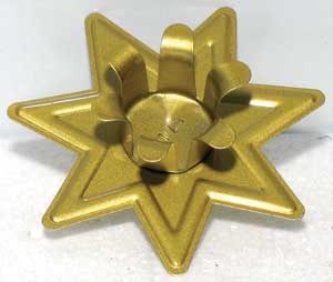 Seven Pointed Star Candle Holder