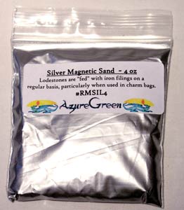 Silver Magnetic Sand (Lodestone Food)