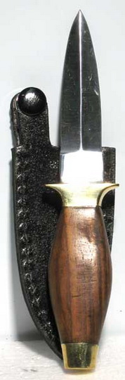 Simple Wood Handled athame 6