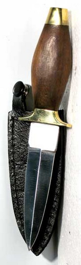 Simple Wood Handled athame 7