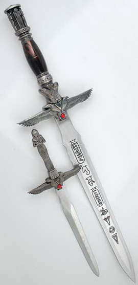 Egyptian Mummy athame Set