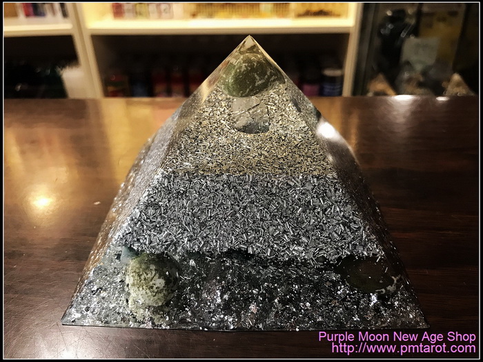 Avalon Magick x Oplusnet - Tree Agate High Quality Orgonite Pyramid