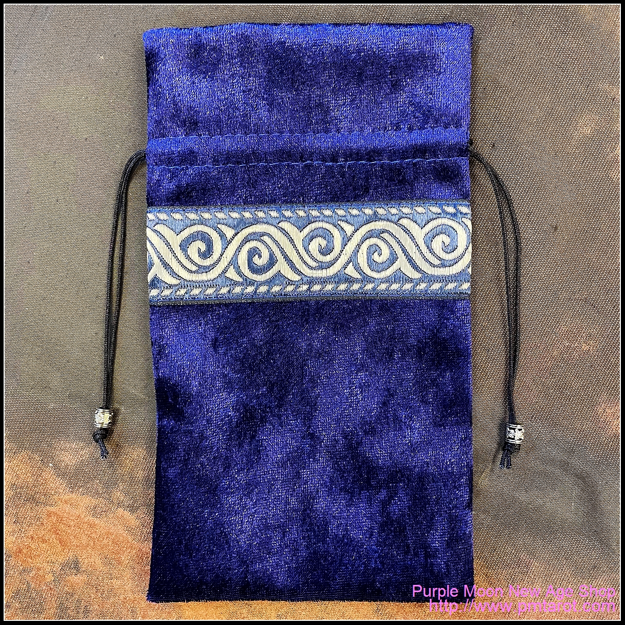 Navy Blue Tarot Bag