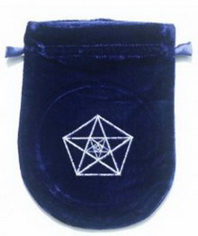 Triple Pentagram Tarot Bag