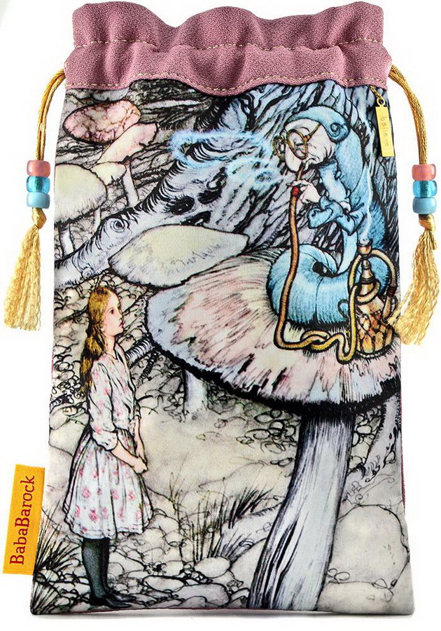 Alice and the Caterpillar - limited edition Alice Tarot bag