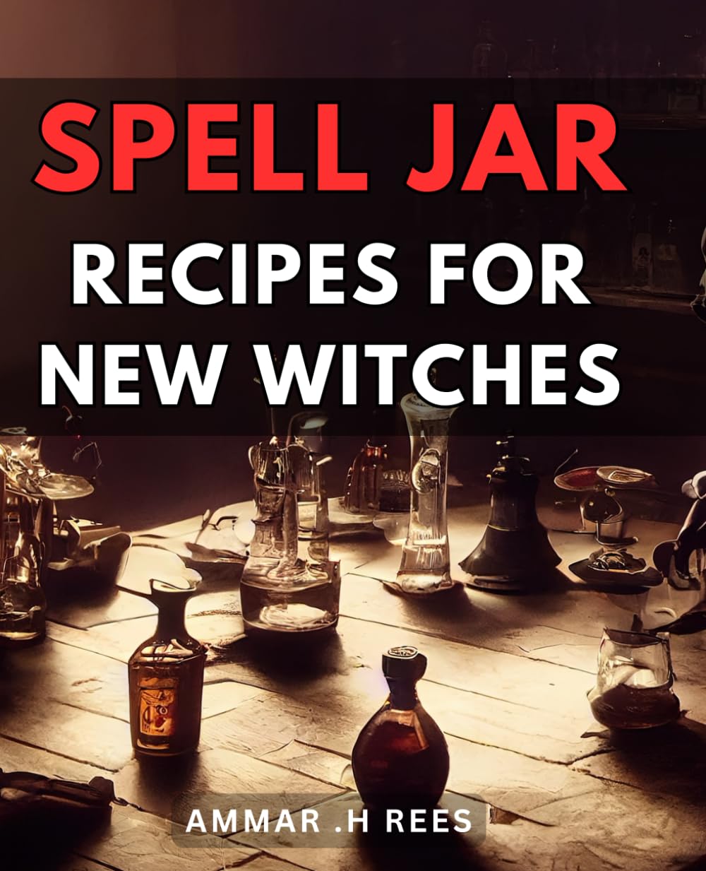 Spell Jar Recipes For New Witches: Master beginner-level witchcraft with an enchanting collection of spell jars for magical manifestation. Perfect for anyone starting out in the craft