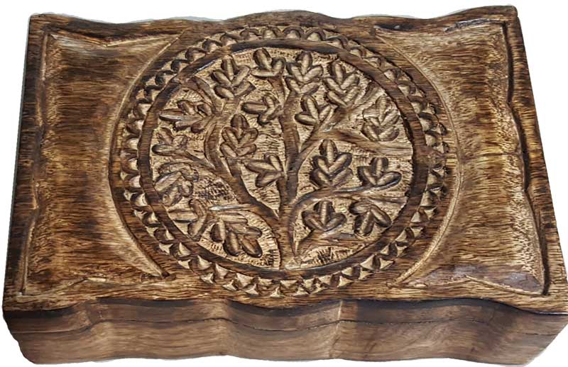Tree of Life Wood Box