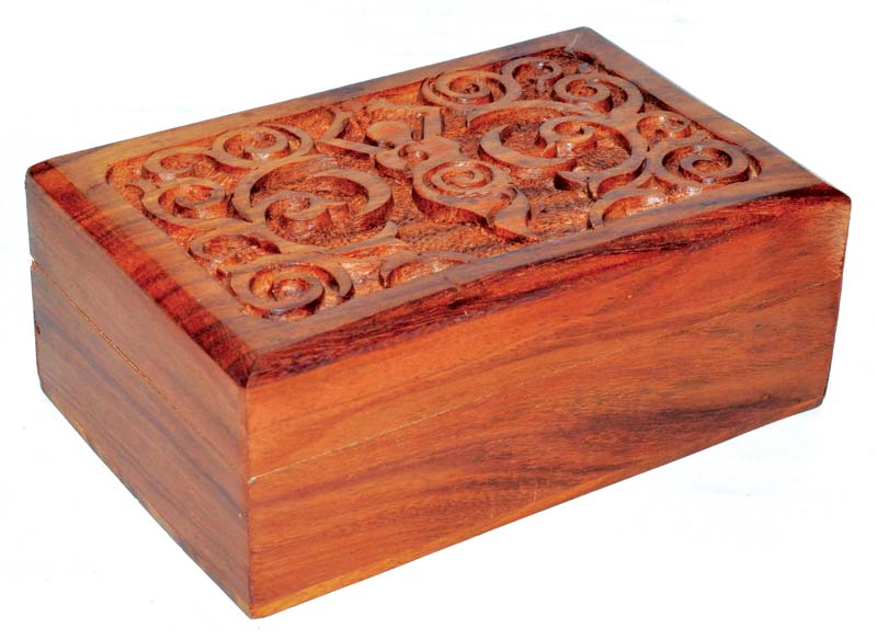 Goddess Wooden Box