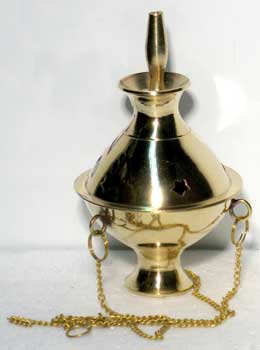 Brass Hanging Incense Burner