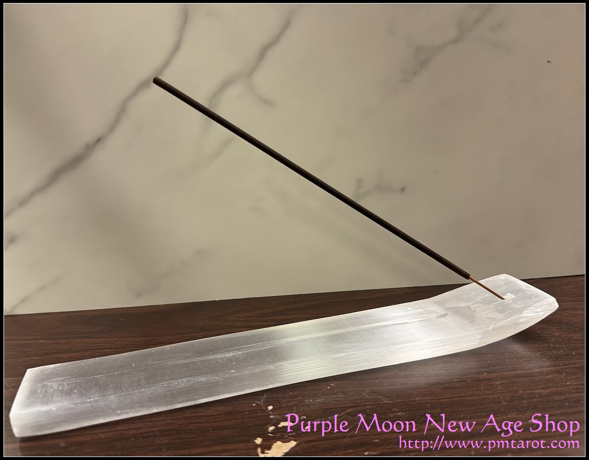 Selenite Incense Burner