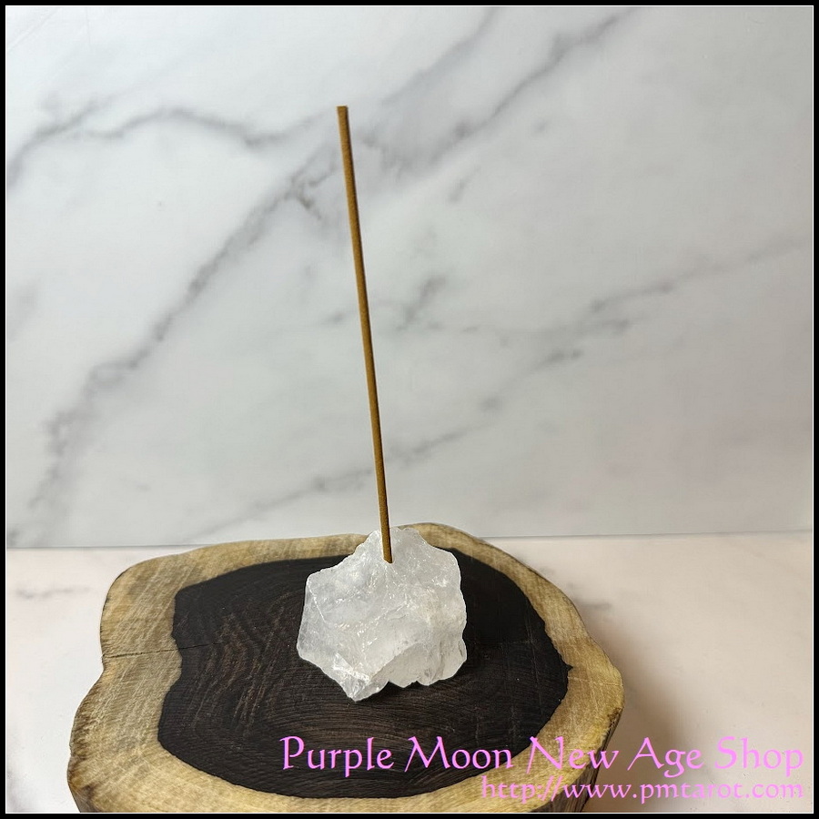 Clear Quartz Incense Holder