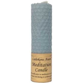 Beeswax Spell Candle - Meditation